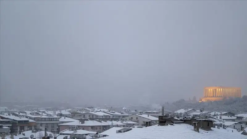 Ankara kar Yağışı