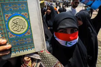 Irak protesto