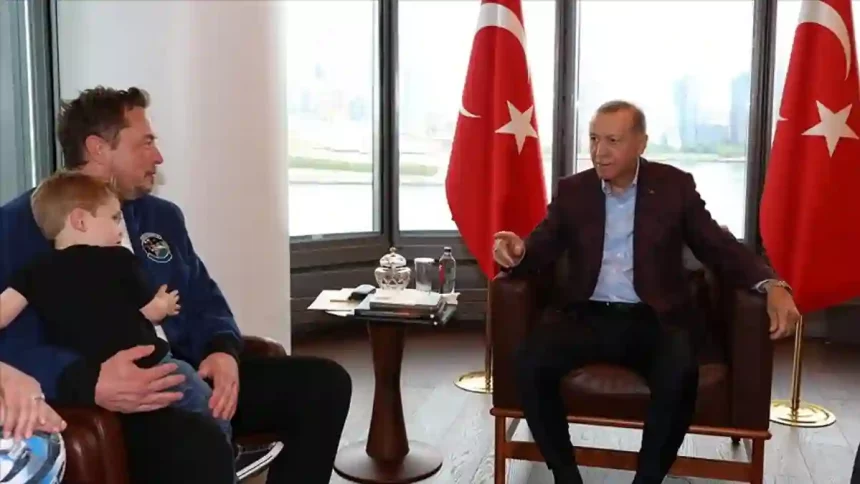 Recep Tayyip Erdoğan - Elon Musk
