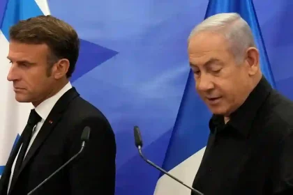 Emmanuel Macron - Binyamin Netanyahu