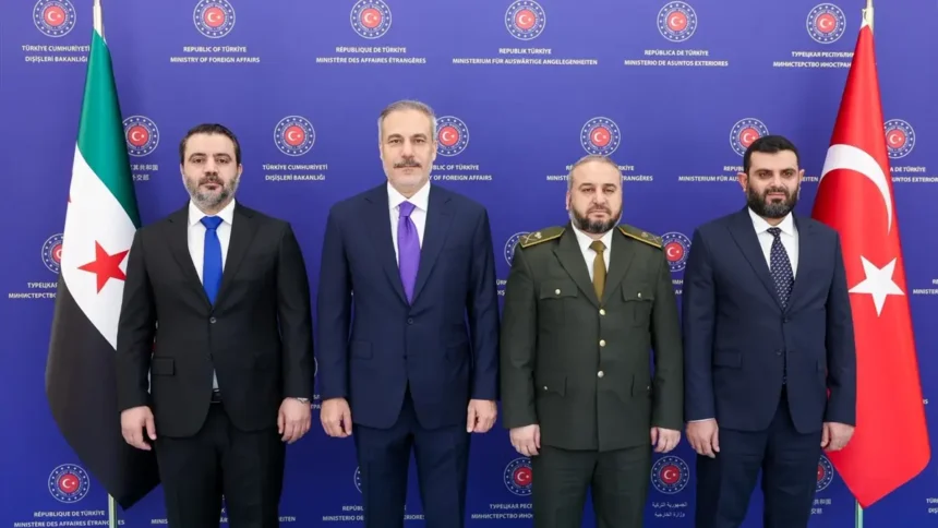 Hakan Fidan Suriyeli Bakanlar