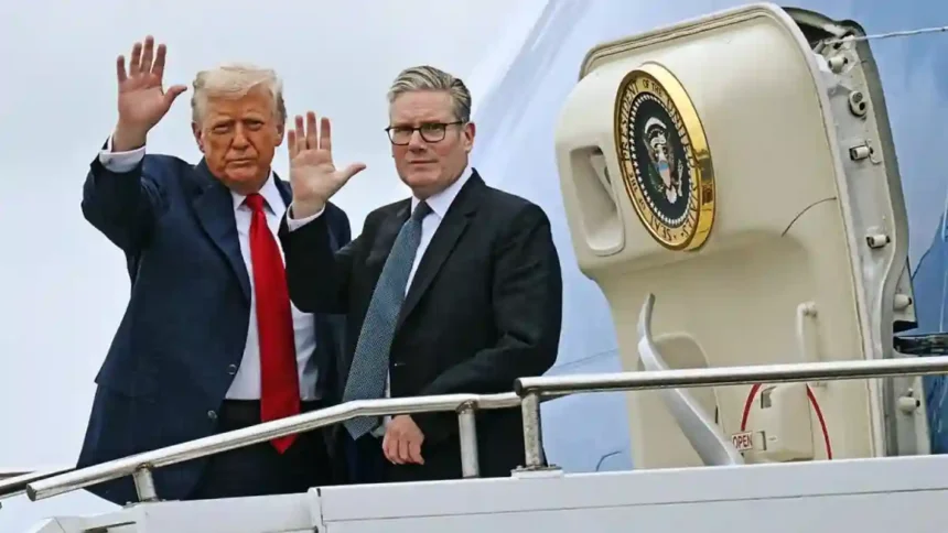 Keir Starmer - Donald Trump