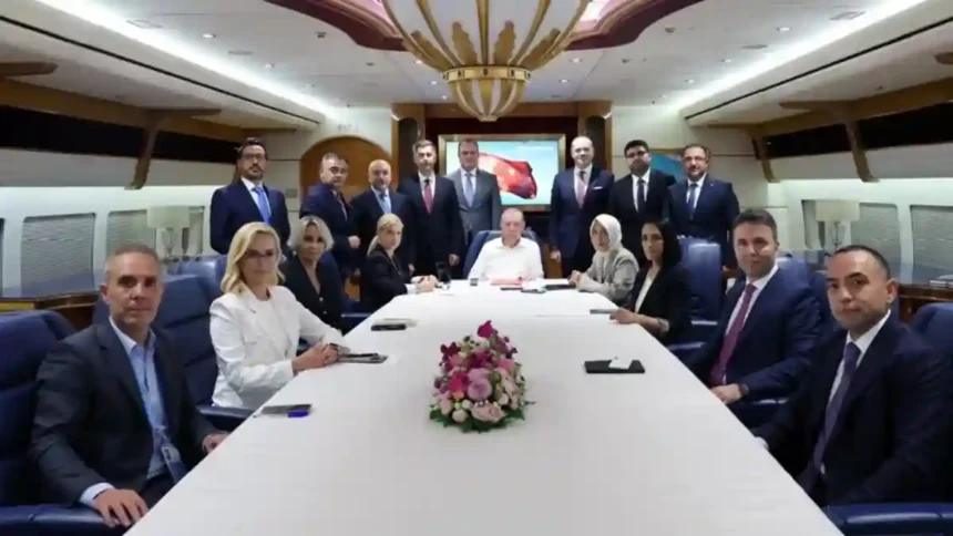 Erdoğan Uçak Gazeteciler