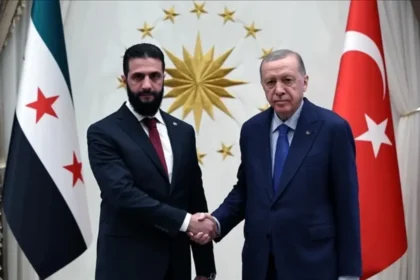 Ahmed şara - Recep Tayyip Erdoğan